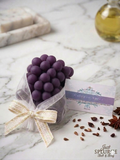 🍇 Indulge in the Vineyard: Hanging Grape Cluster Soap Gift Box