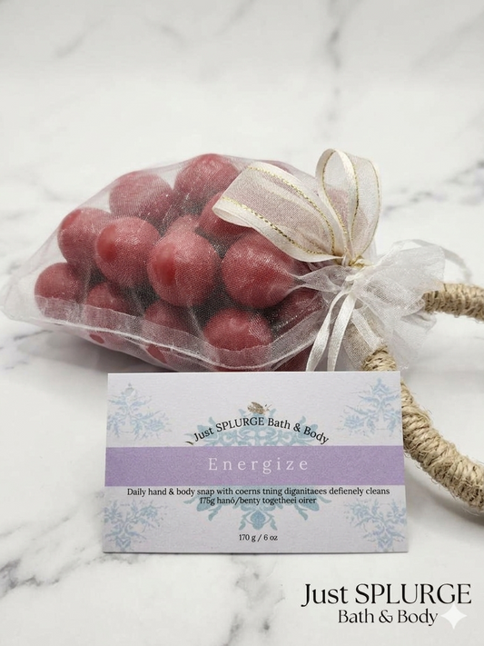 🍇 Indulge in the Vineyard: Hanging Grape Cluster Soap Gift Box
