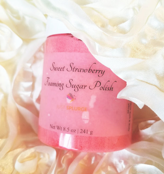 Sweet Strawberries Sugar Polish