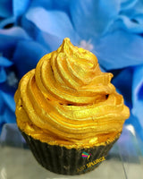 Gold Blossom Soap Cupcake